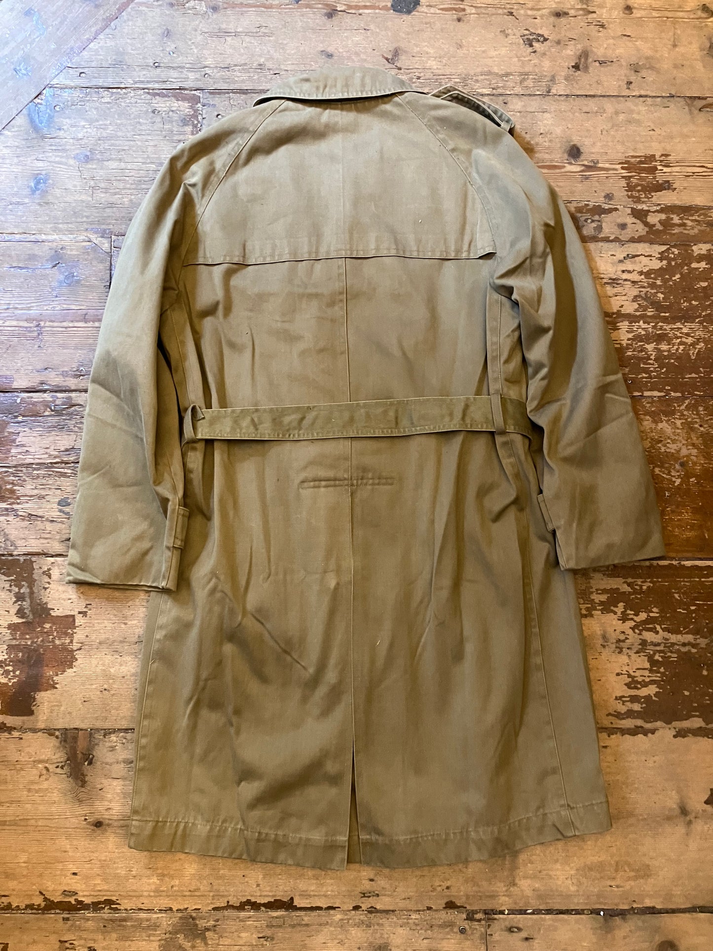 1960s French Military Raincoat