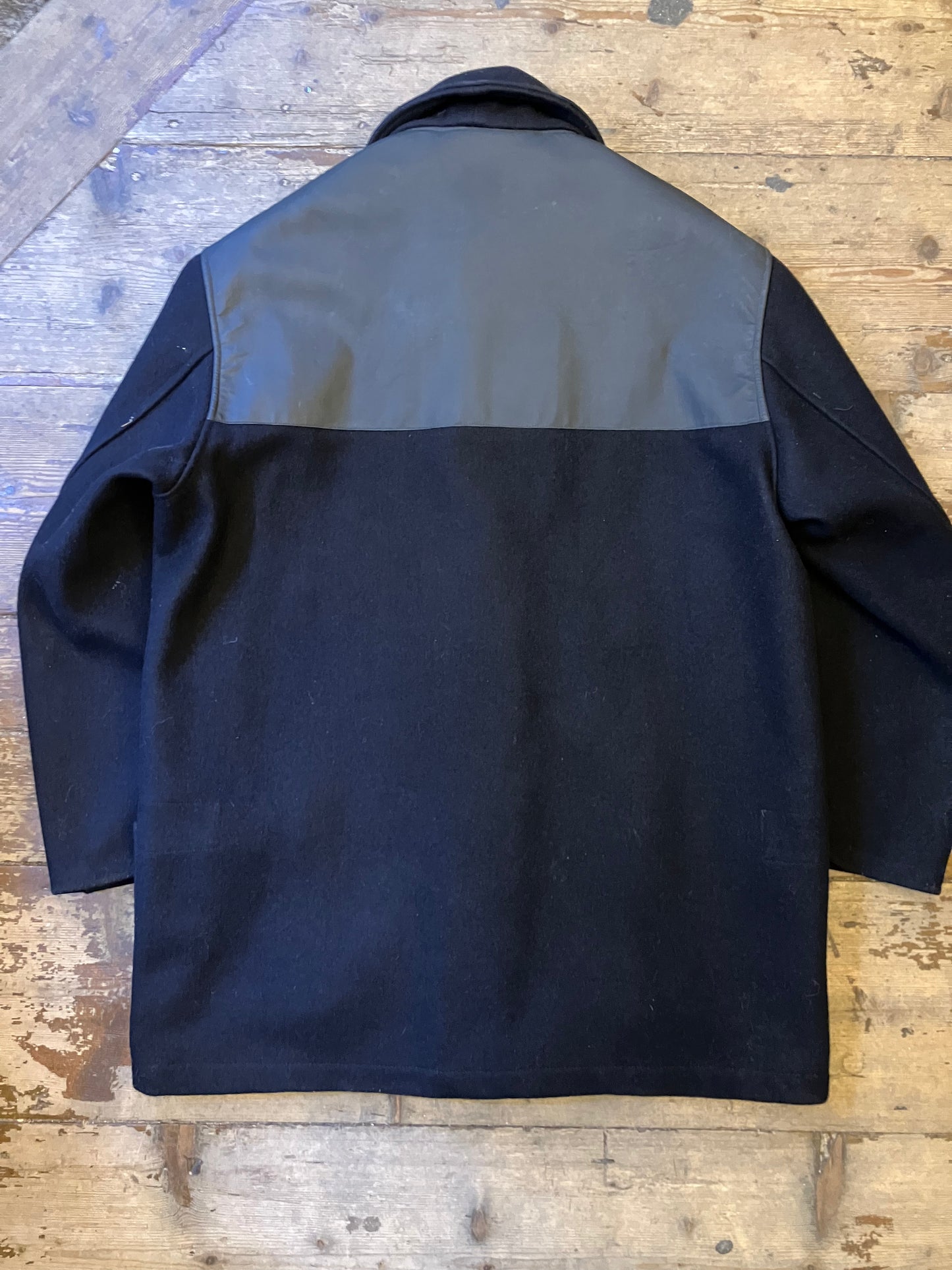 Vintage Post Office Donkey Jacket Black