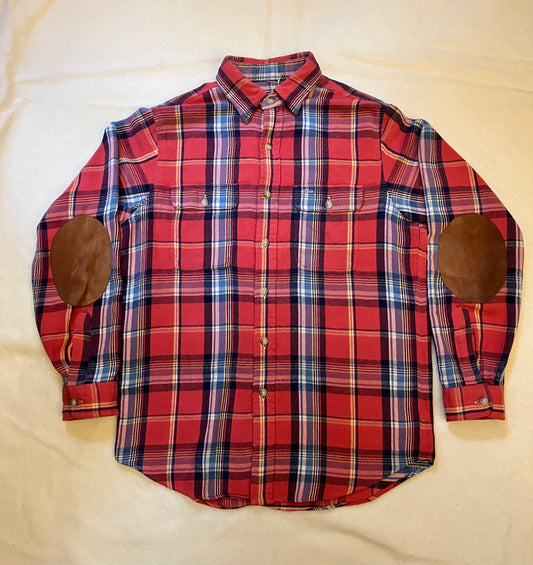 Vintage Ralph Lauren Polo Red & Blue Plaid Shirt