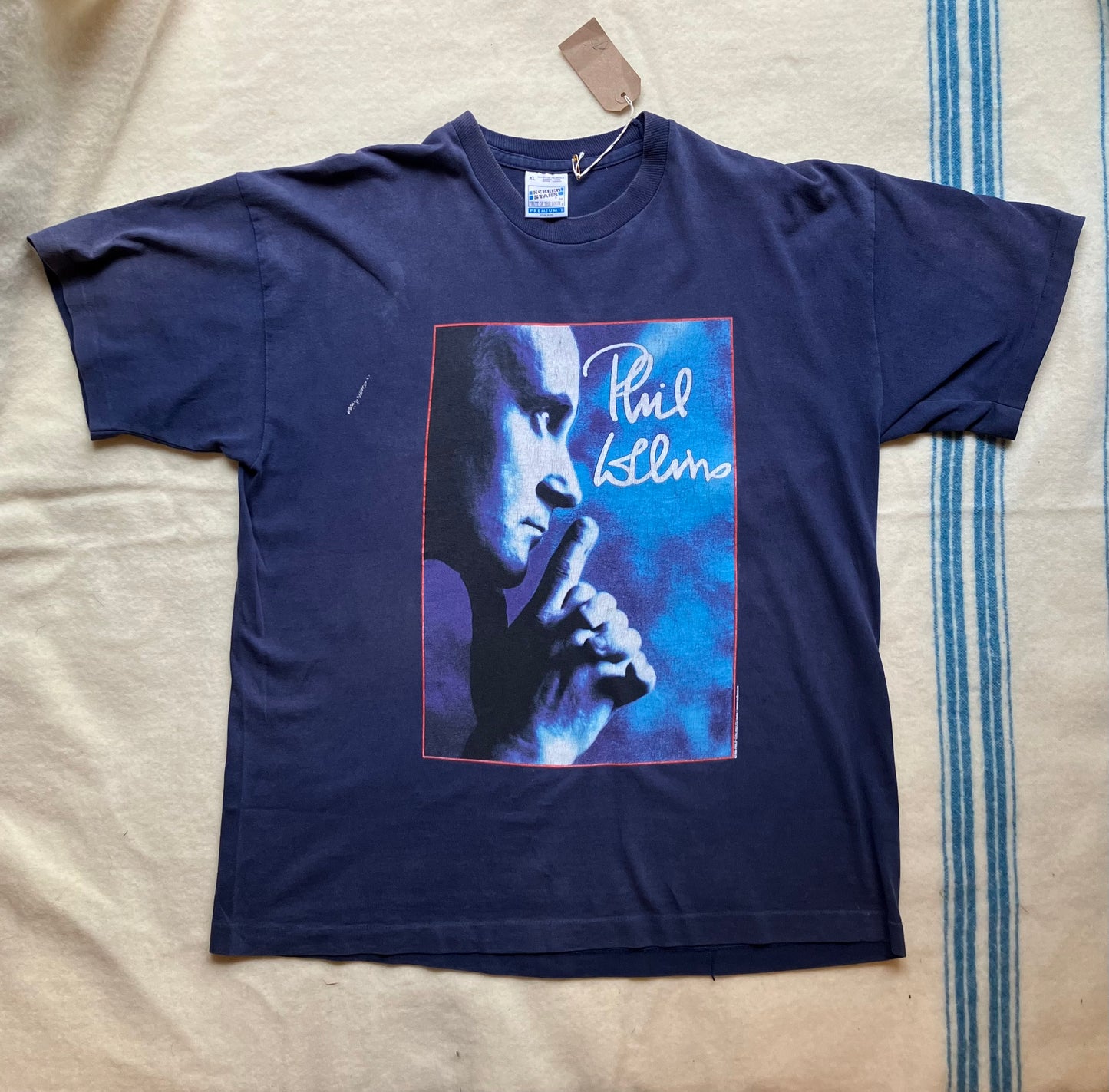 1994 Phil Collins T-Shirt Both Sides Tour