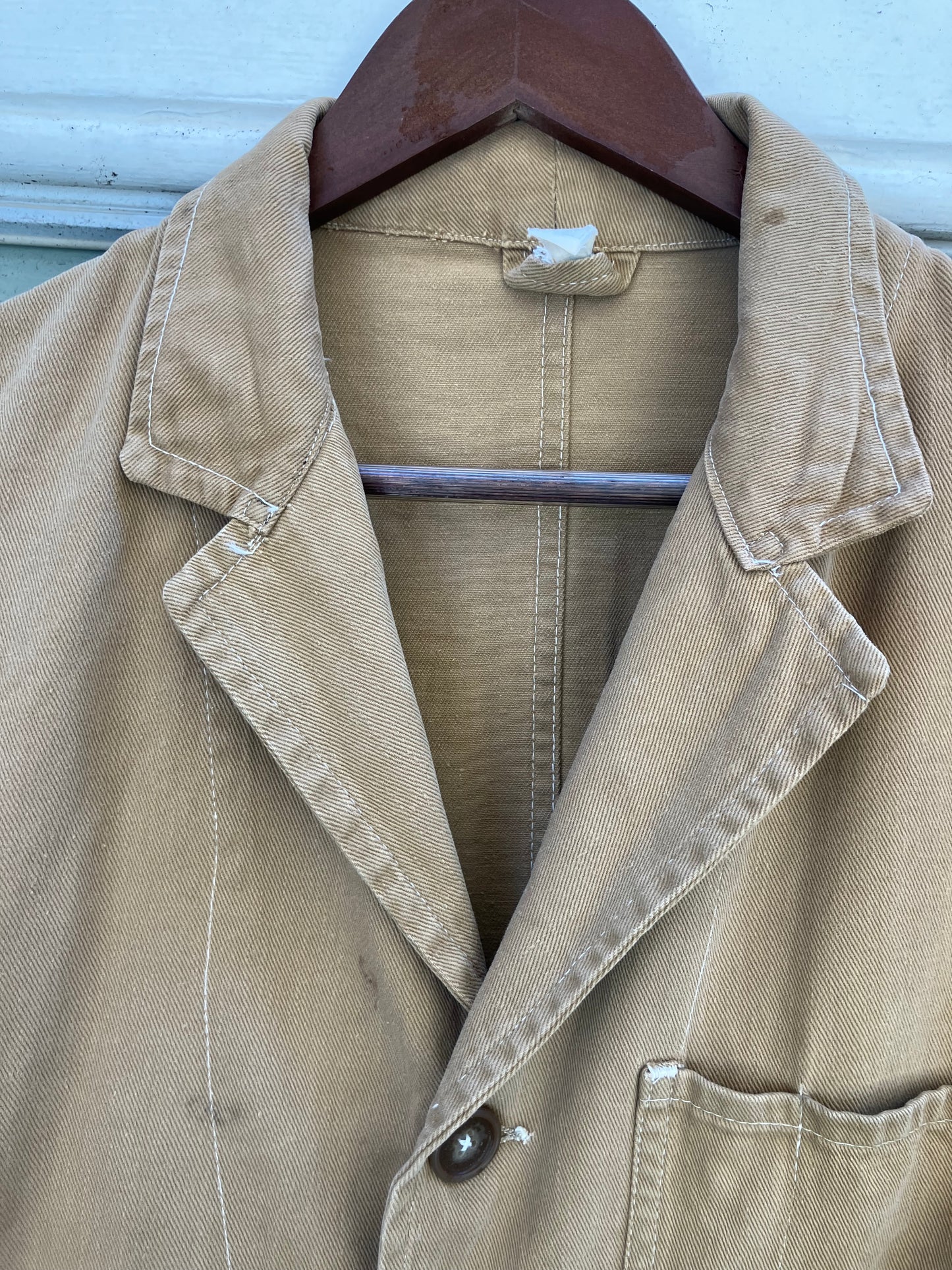 English Shop Coat Khaki Brown