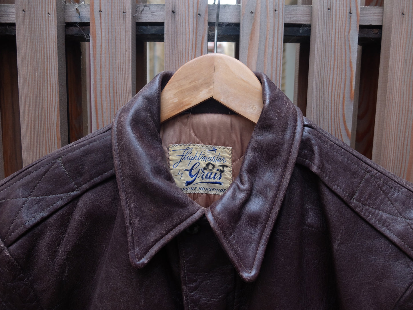 1940s/50s Flightmaster by Grails Horsehide leather Jacket