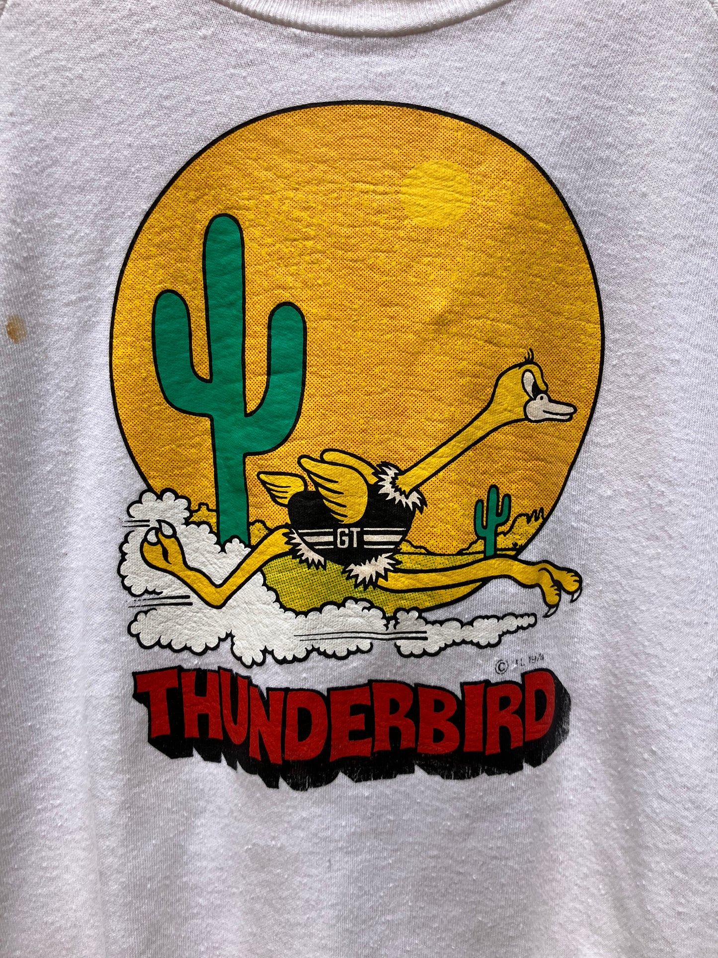 Vintage Thunderbird T-Shirt Small