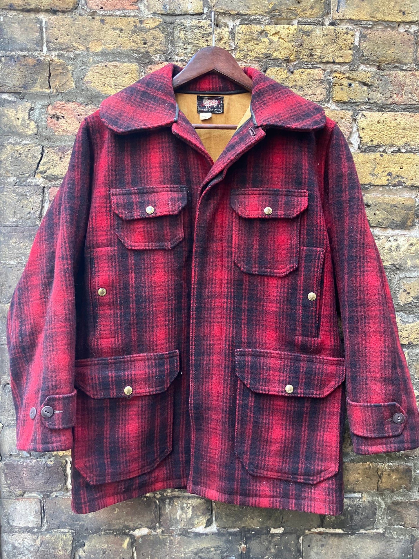 Woolrich check jacket