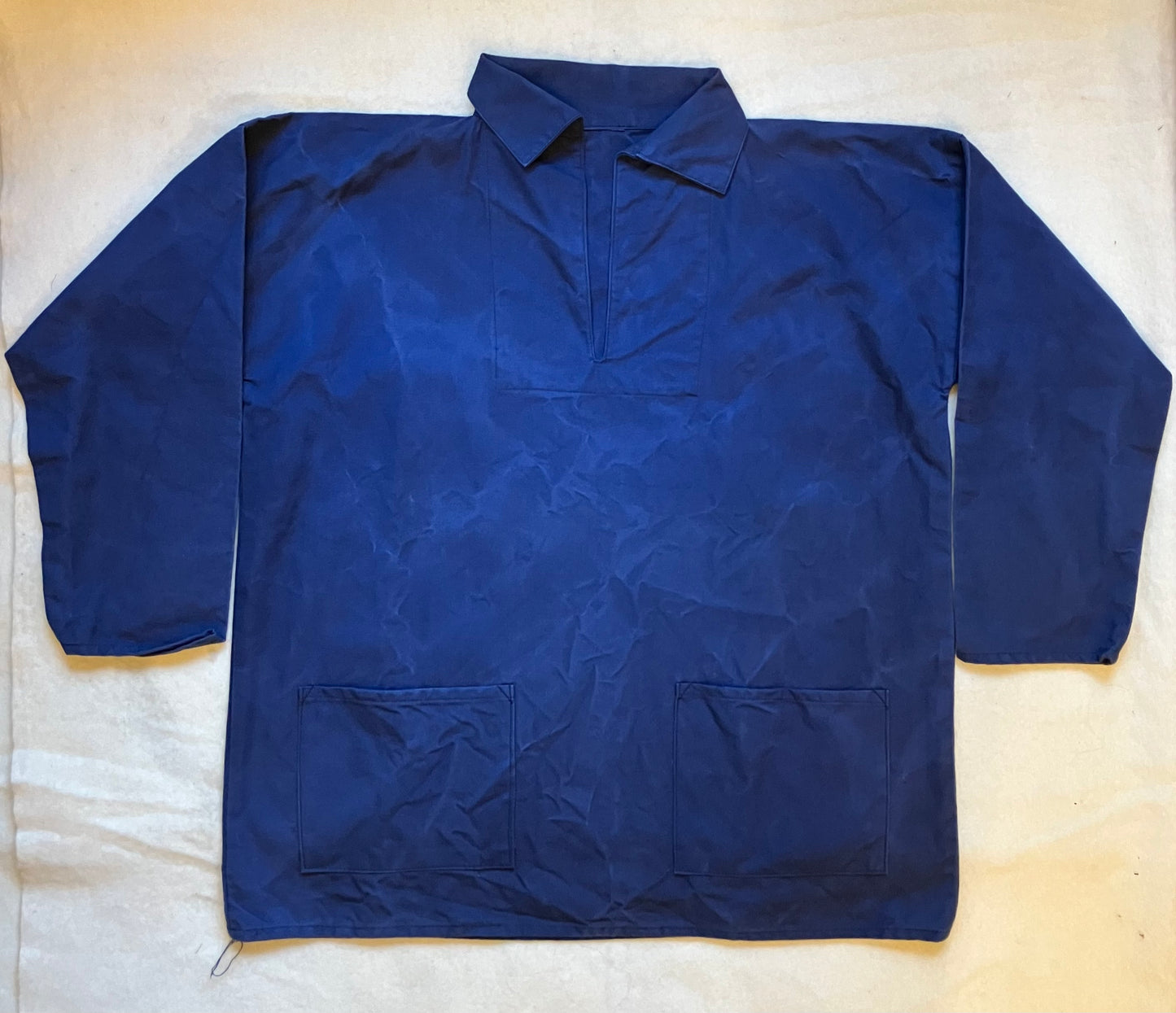 Vintage blue fisherman/artist Smock