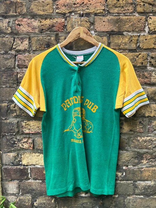 1970s “Paddy’s Pub Michigan” Baseball T-Shirt