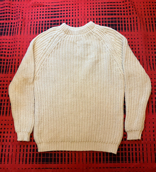 Fisherman’s Cream Chunky Knit Jumper