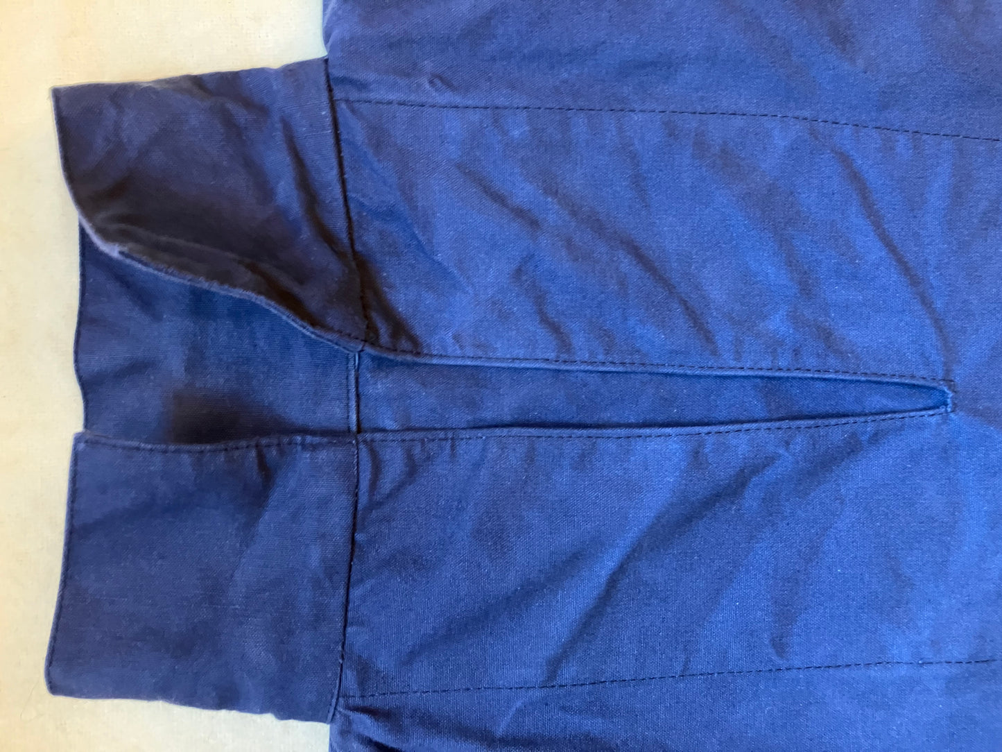 Vintage blue fisherman/artist Smock