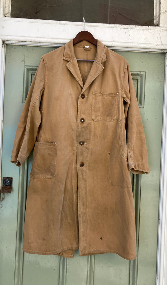 English Shop Coat Khaki Brown