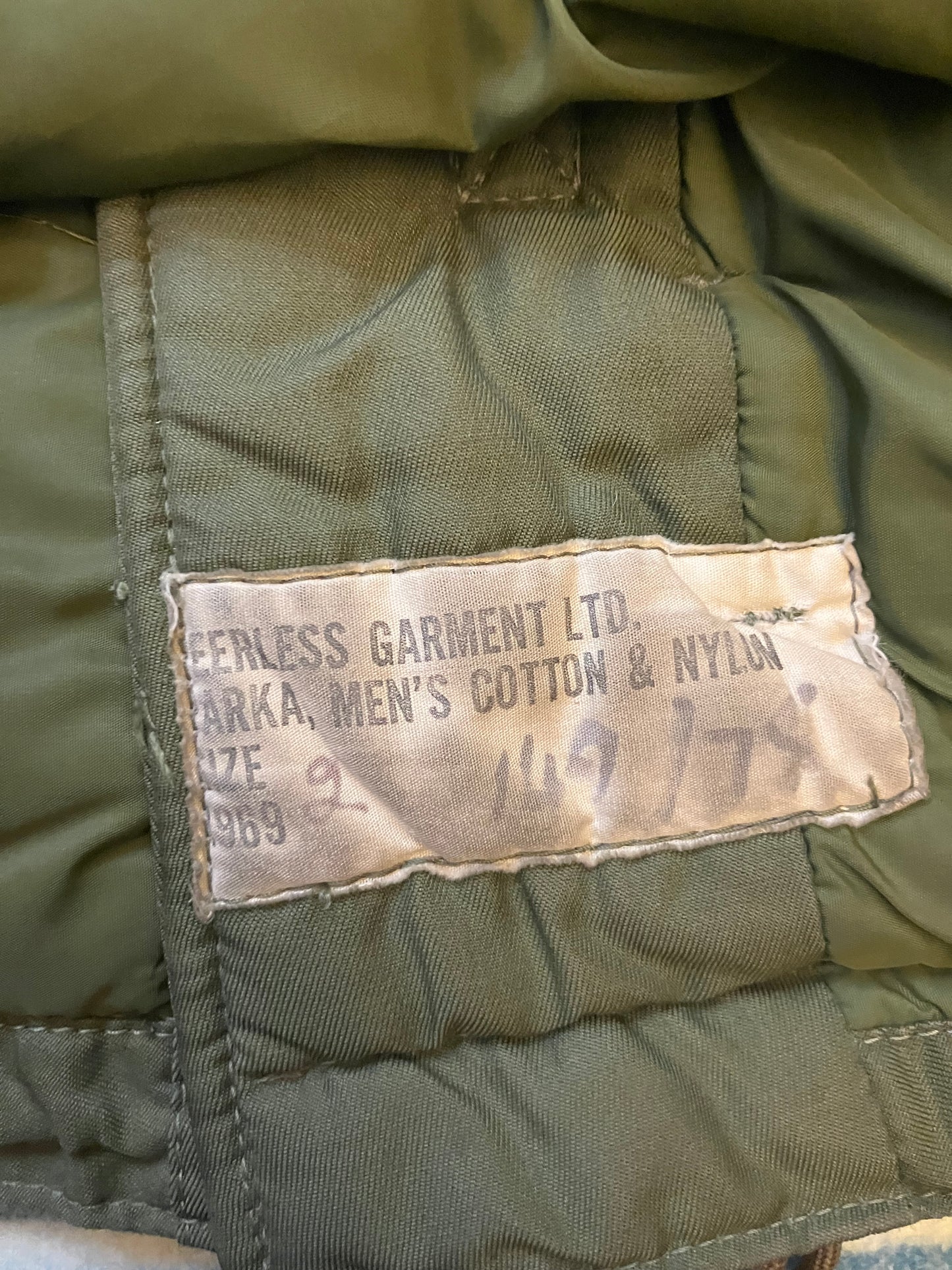 1970’s Canadian Army Parka Green XL