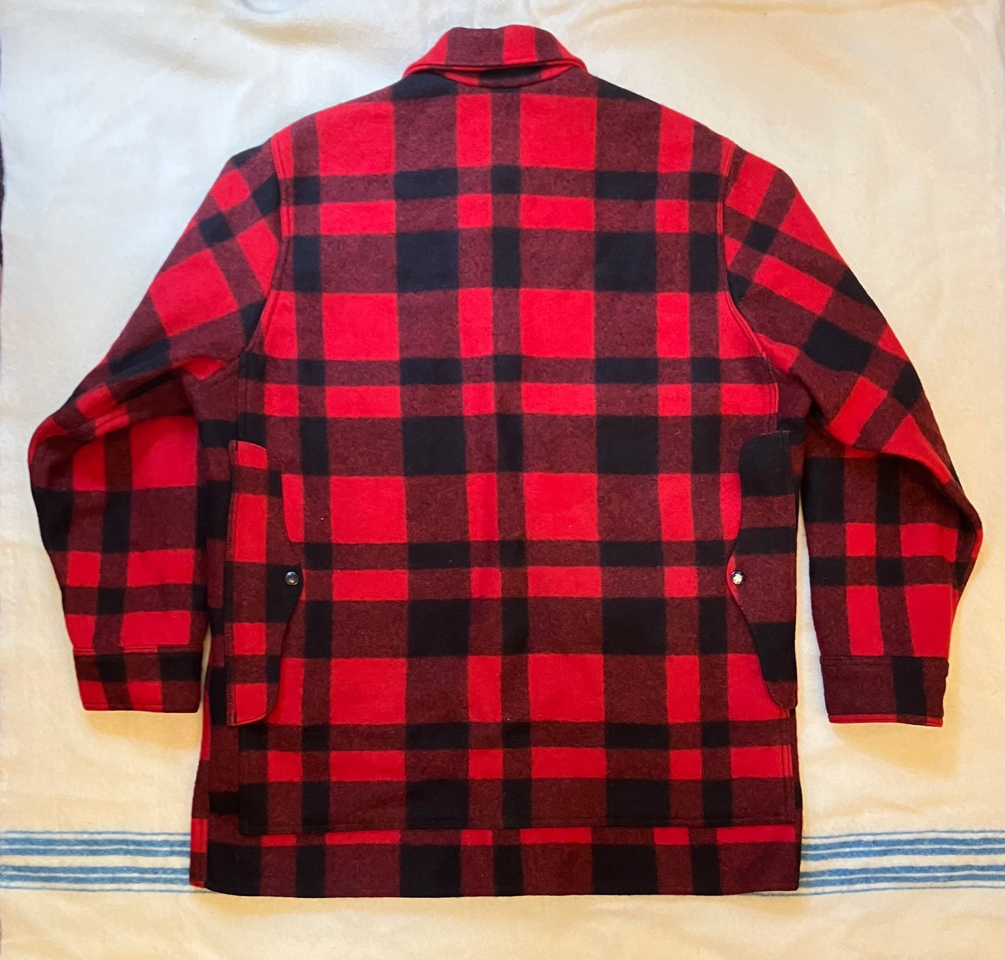 Vintage Filson Garment Check Jacket XL Red & Black