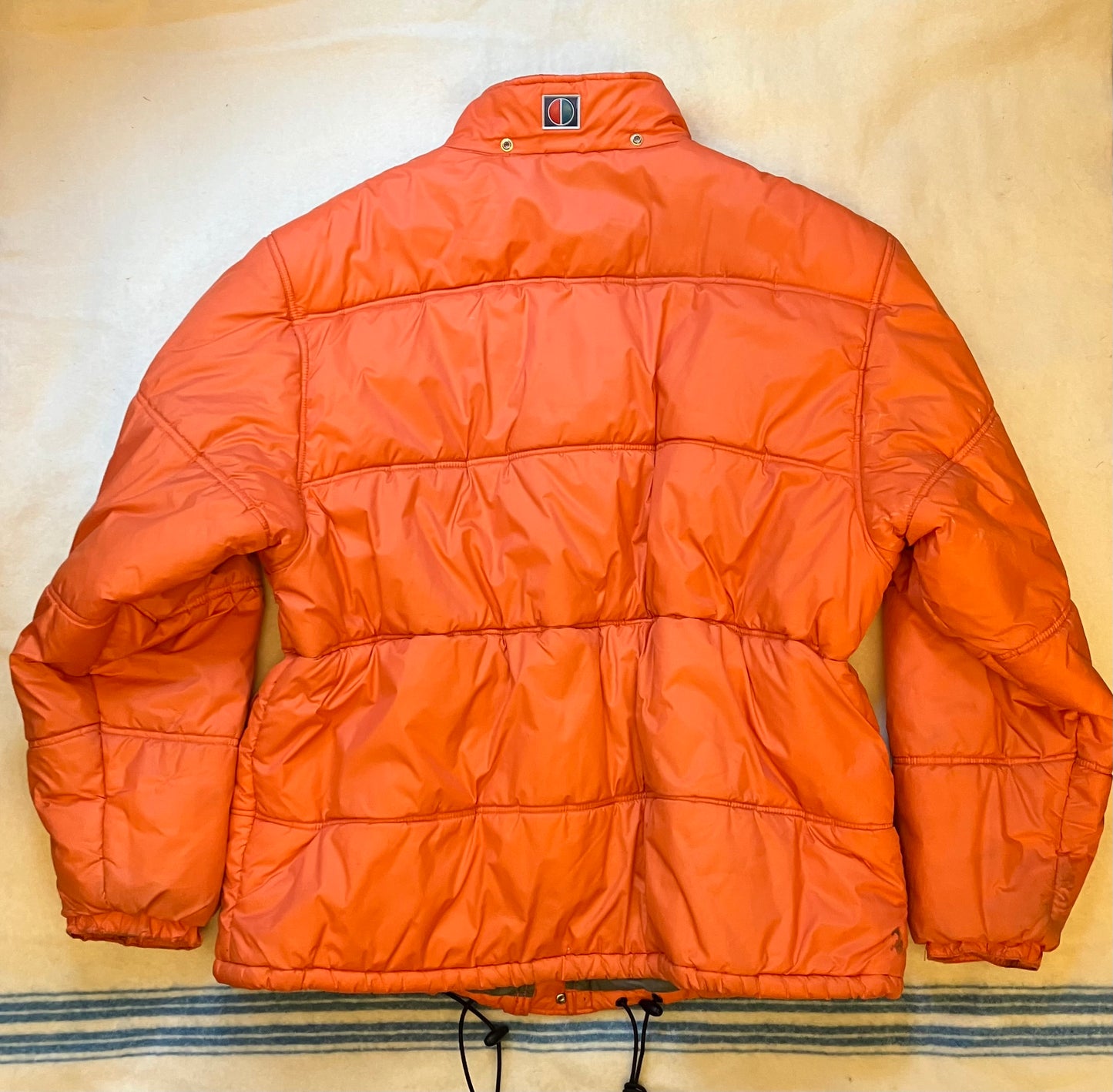 Vintage Kickers Puffa Jacket Orange Large