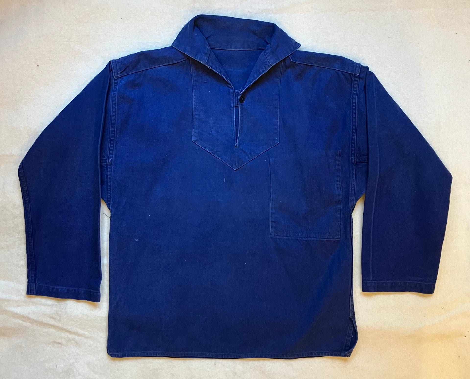 1970s〜1980s VINTAGE FISHERMAN SMOCK original-british-made-vintage-