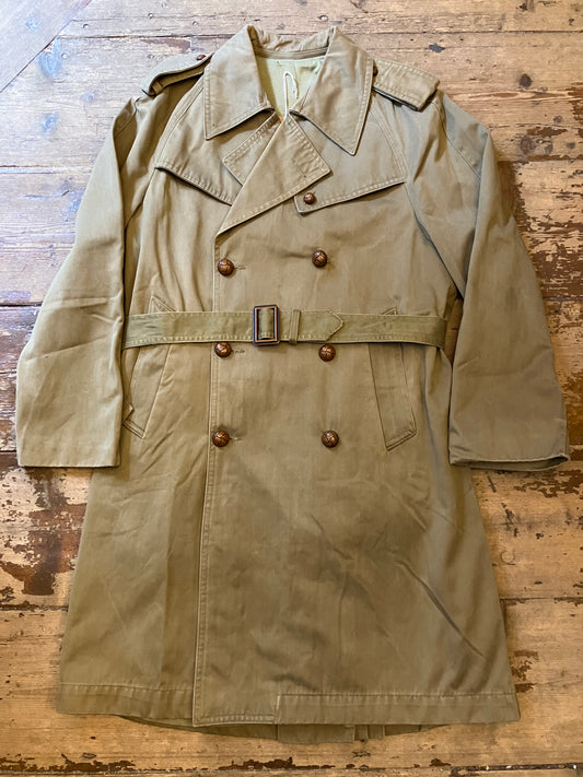 1960s French Military Raincoat