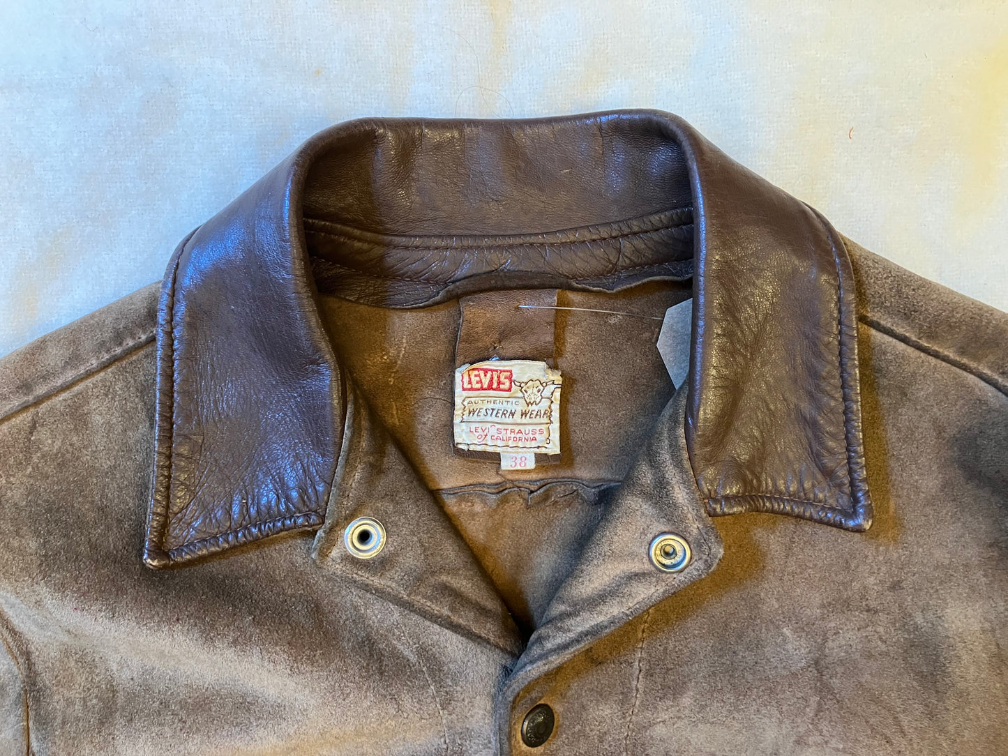 1960s Levi’s Western Wear Suede Jacket