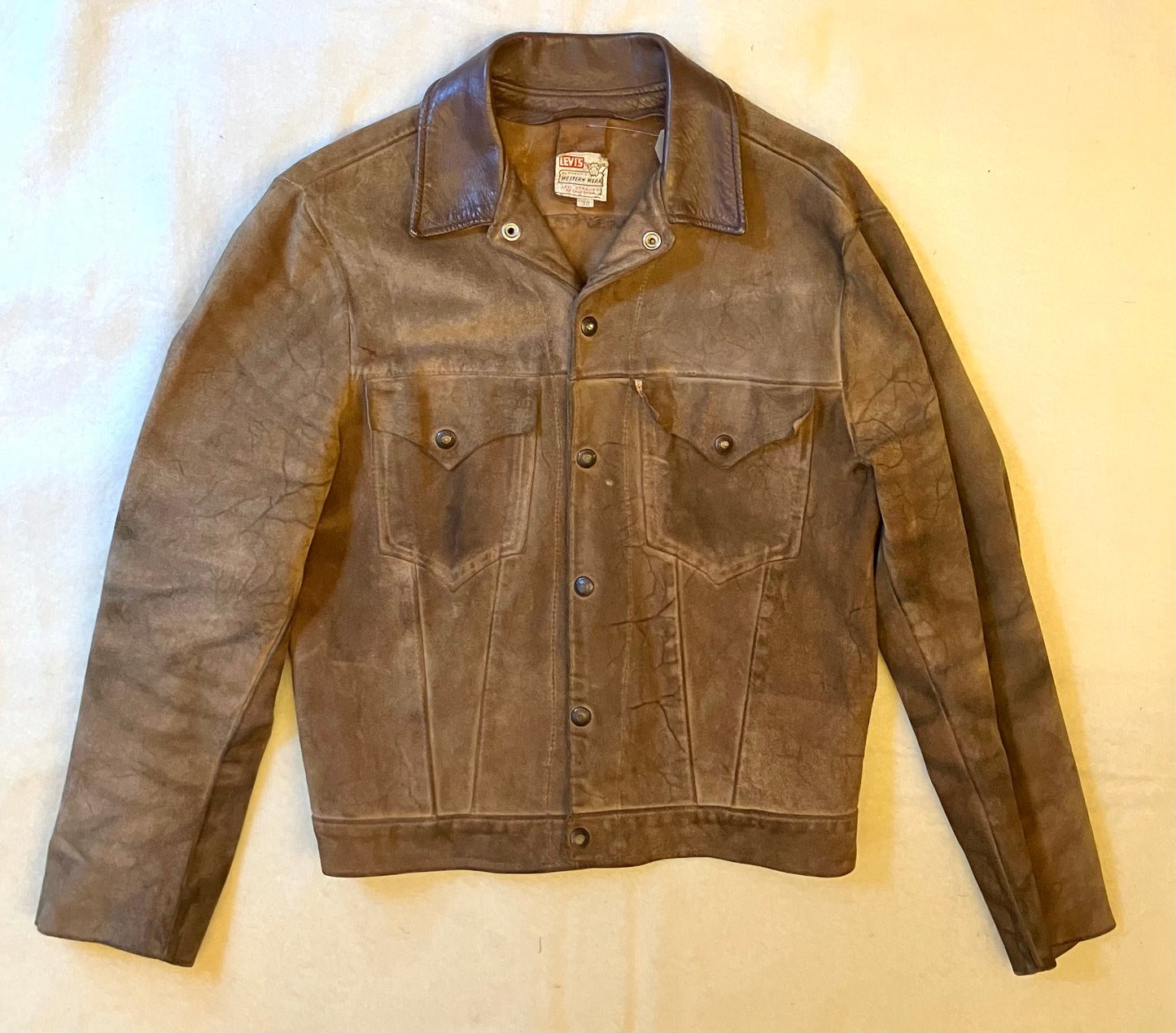 1960s Levi’s Western Wear Suede Jacket