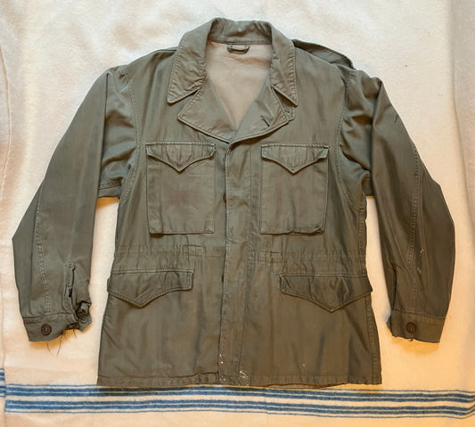 1940s WW2 M43 Olive Green U.S Army Field Jacket