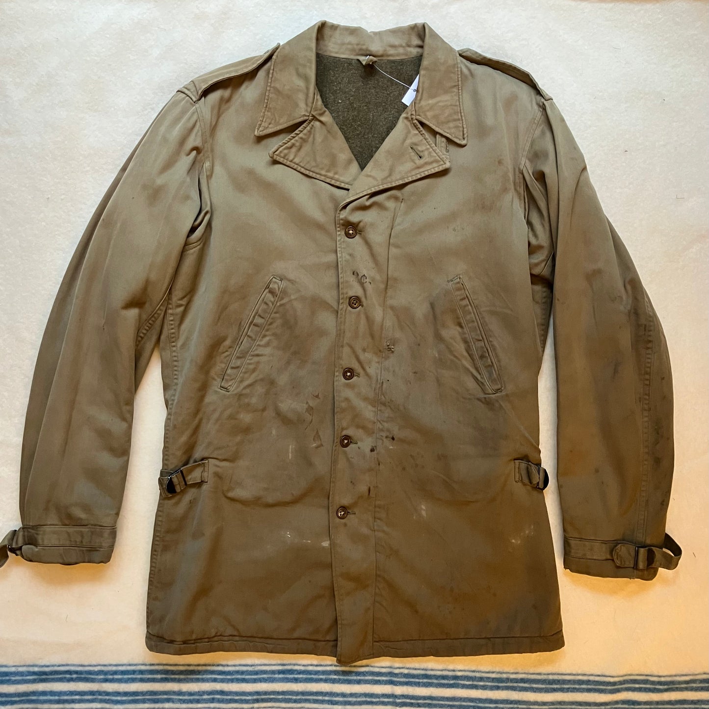 1940s WW2 M41 Olive Green U.S Army Field Jacket