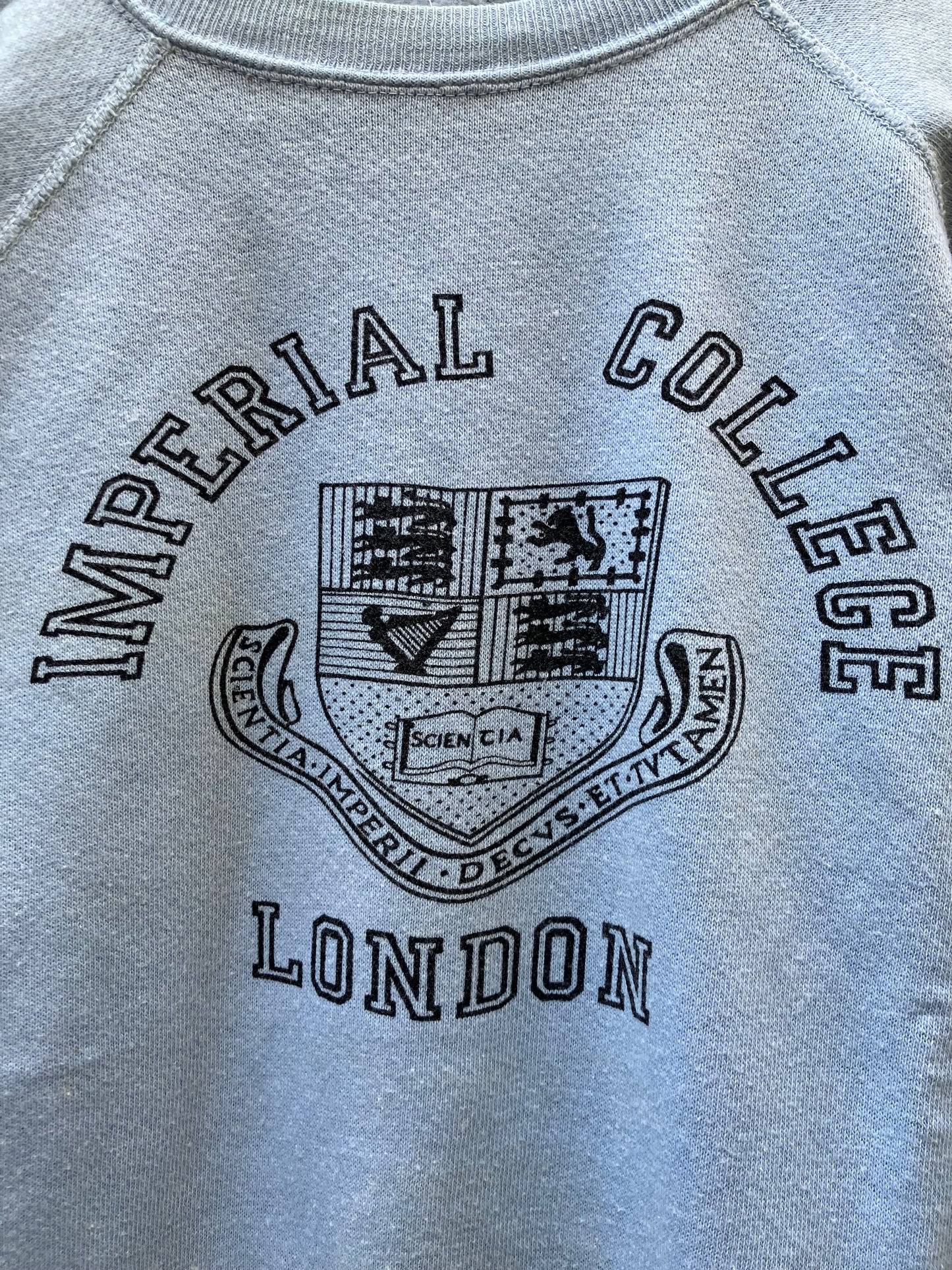 1970s English College Sweatshirt Medium