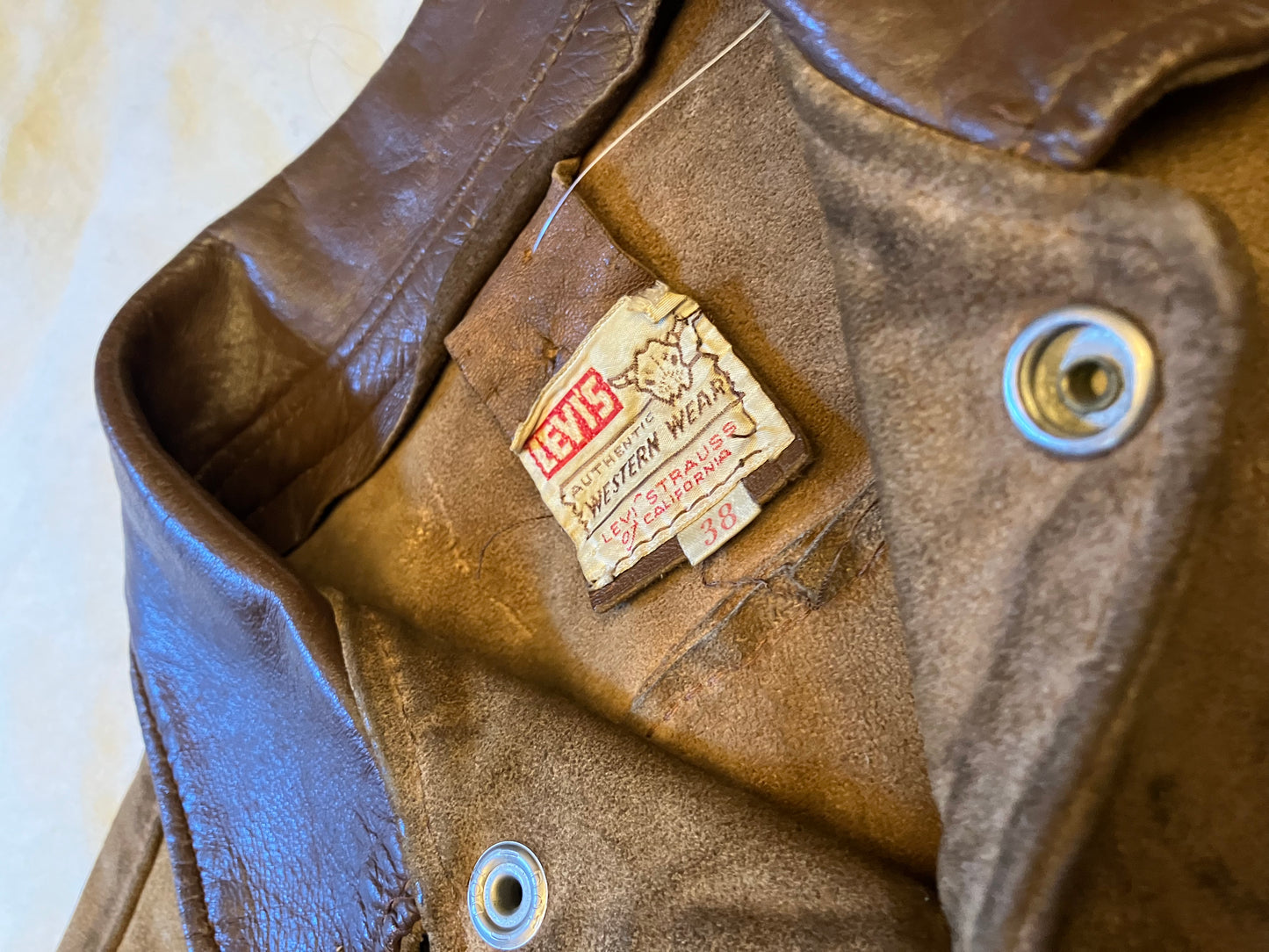 1960s Levi’s Western Wear Suede Jacket